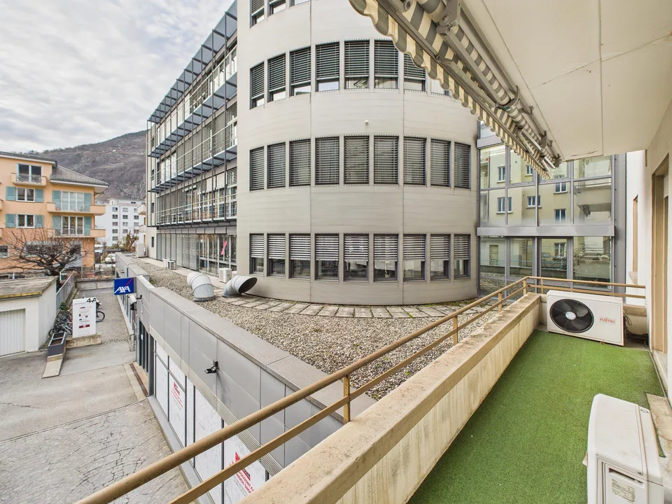 Moderne, klimatisierte Büroräume in zentraler Lage in Brig