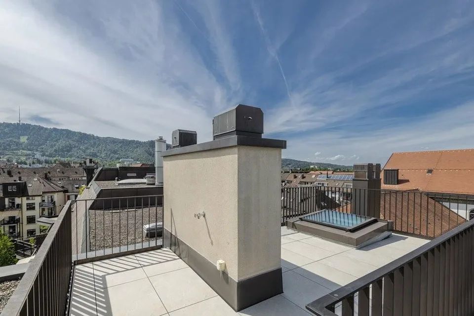 Loftwohnung mit grosser Dachterrasse an zentraler Lage