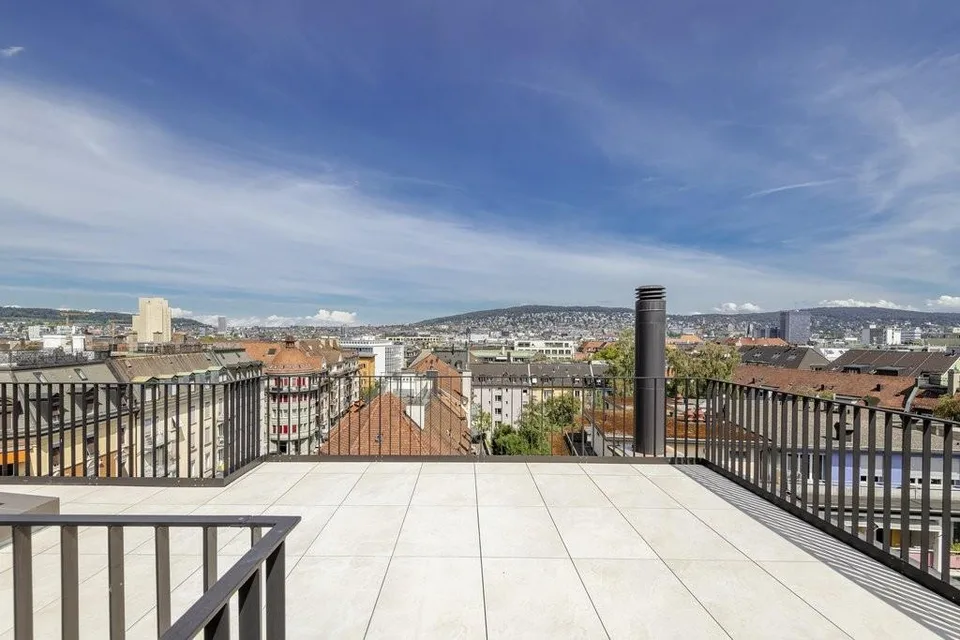 Loftwohnung mit grosser Dachterrasse an zentraler Lage