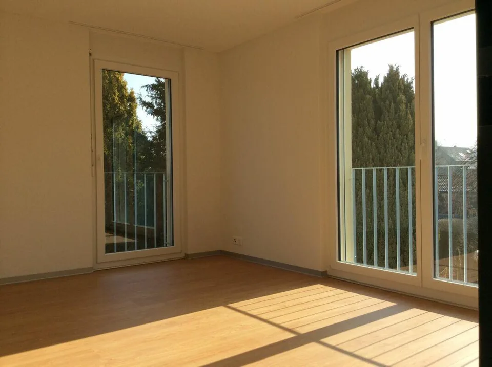 Living in an idyllic residential area in Roggwil