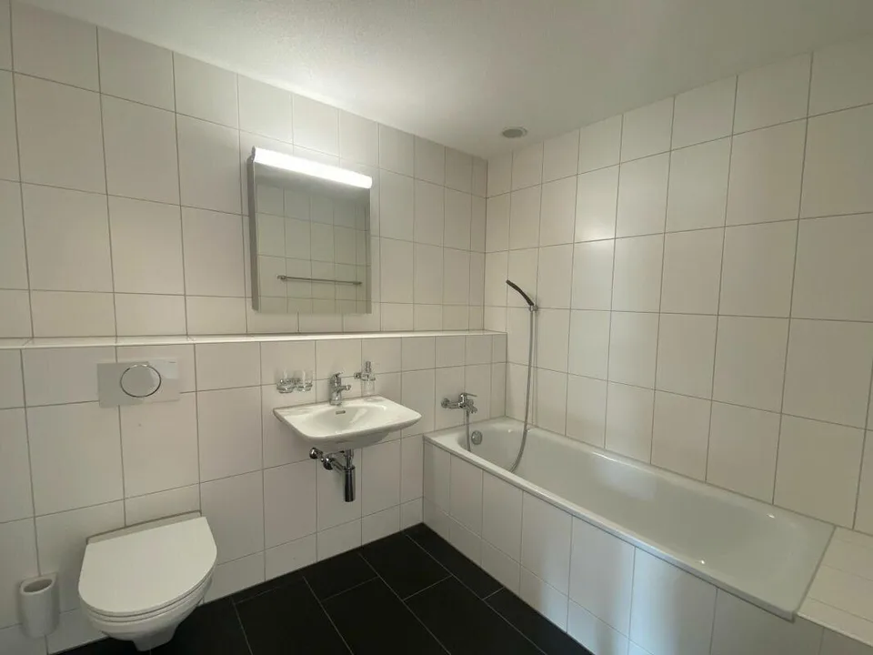 Living in an idyllic residential area in Roggwil