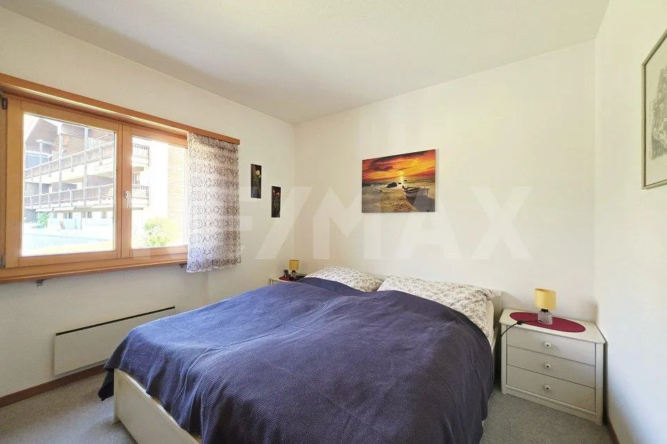 Appartement cosy de 2,5 pièces avec vue panoramique à Albinen ensoleillé – photo 7 sur 13