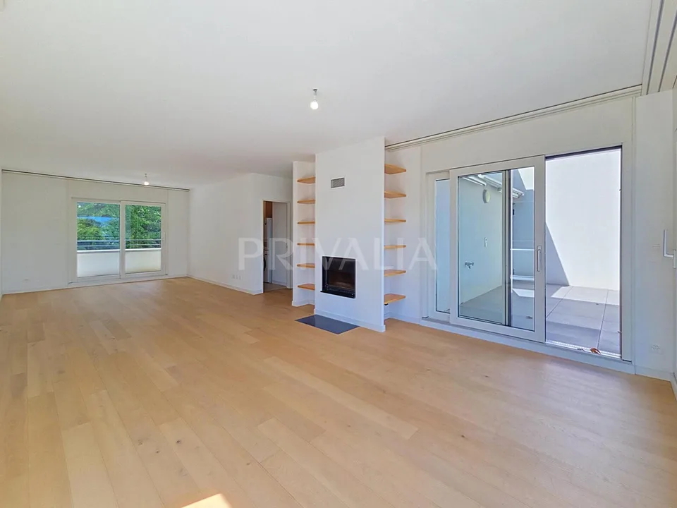 Bel attique de 121 m2 avec terrasse