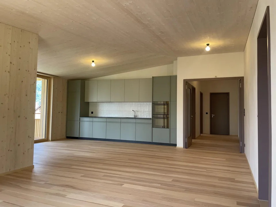 Wohnen im idyllischen Vollholzhaus