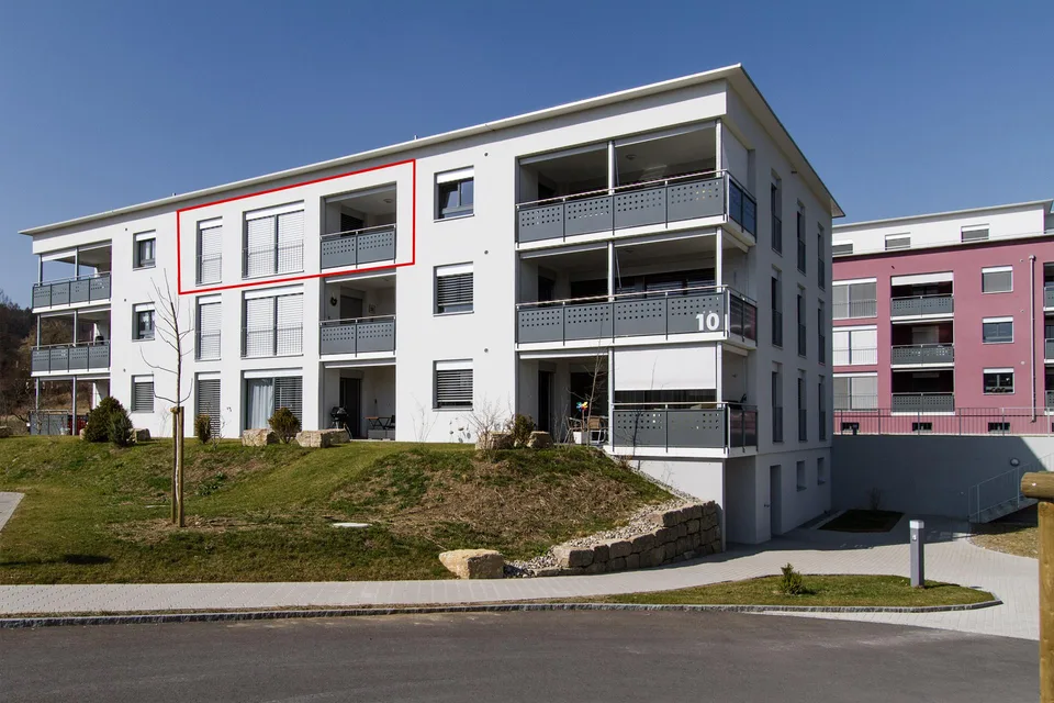 sonnig & ruhig gelegene Wohnung mit gedecktem Balkon