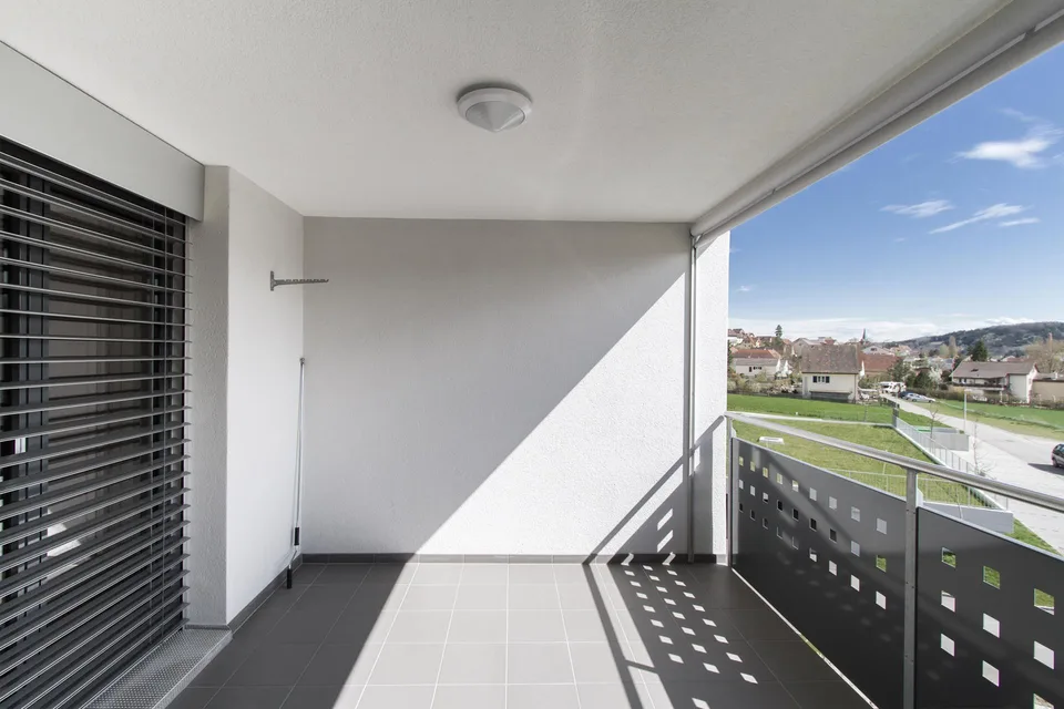 sonnig & ruhig gelegene Wohnung mit gedecktem Balkon