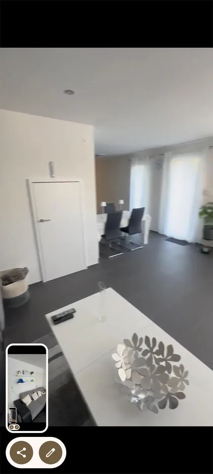 Parterrewohnung / Einliegerwohnung mit grossem Sitzplatz, Nähe Bahnhof