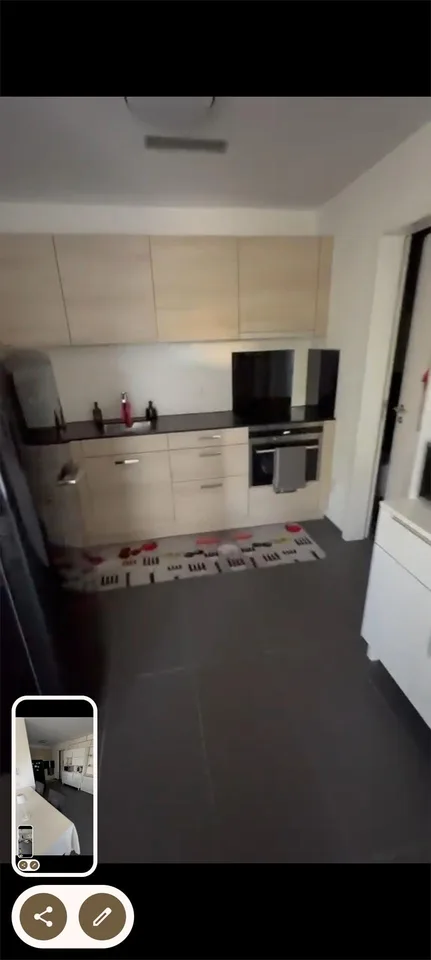 Parterrewohnung / Einliegerwohnung mit grossem Sitzplatz, Nähe Bahnhof