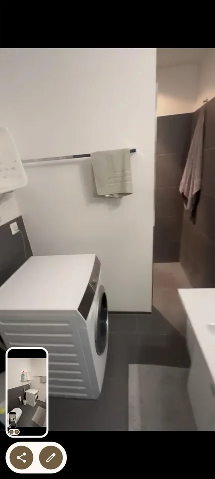 Parterrewohnung / Einliegerwohnung mit grossem Sitzplatz, Nähe Bahnhof