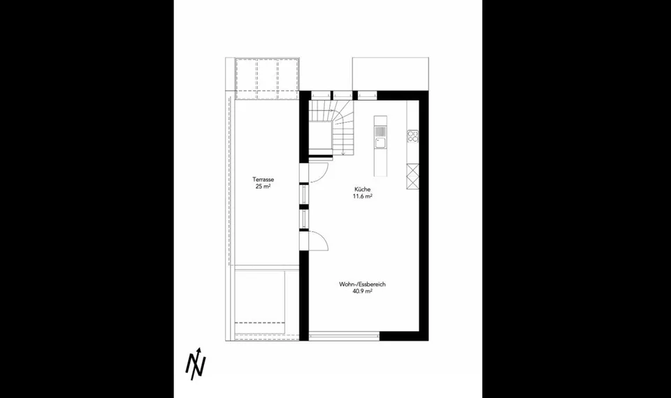 Urbanes Wohnen auf zwei Ebenen – grosszügige Maisonette-Attikawohnung – foto 13 di 13