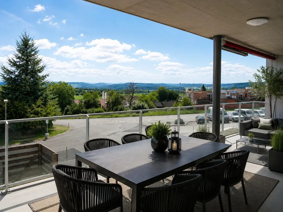 Moderne Wohnung mit herrlicher Aussicht