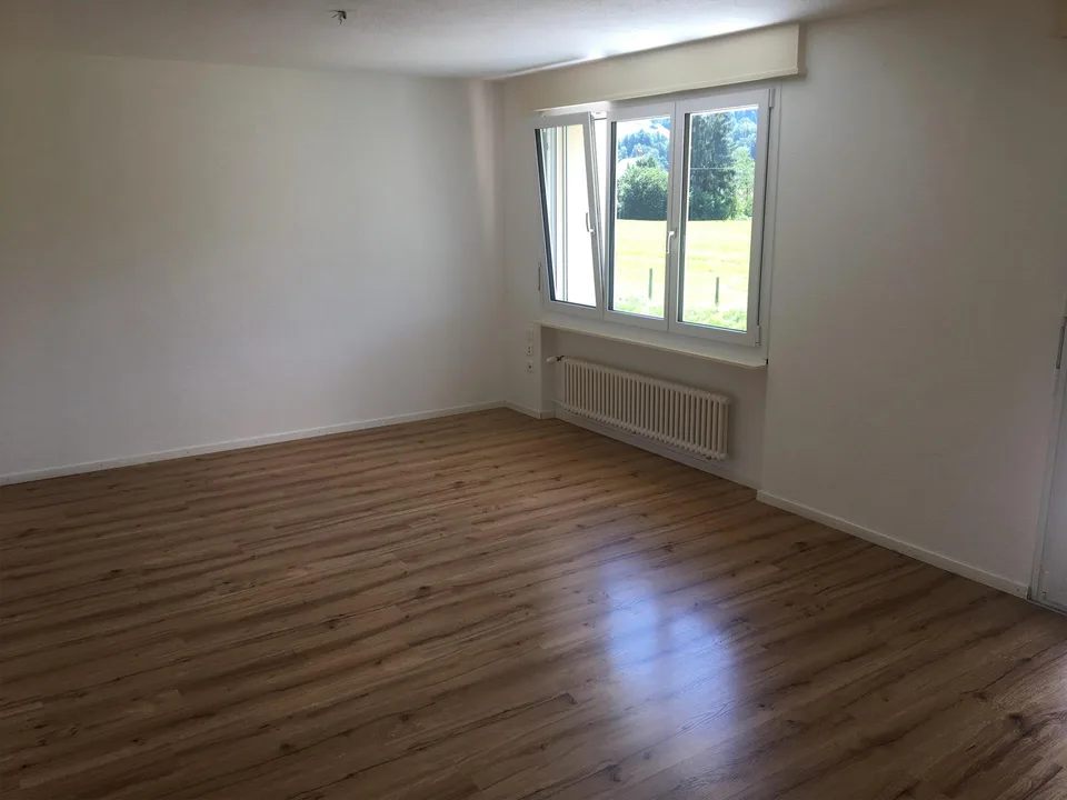 3 - Zimmerwohnung mit wunderschöner Aussicht in Neu St. Johann