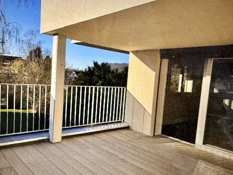 Neuwertige Wohlfühlwohnung, 3 1/2-Zi, mit 2 Balkonen und Rheinsicht