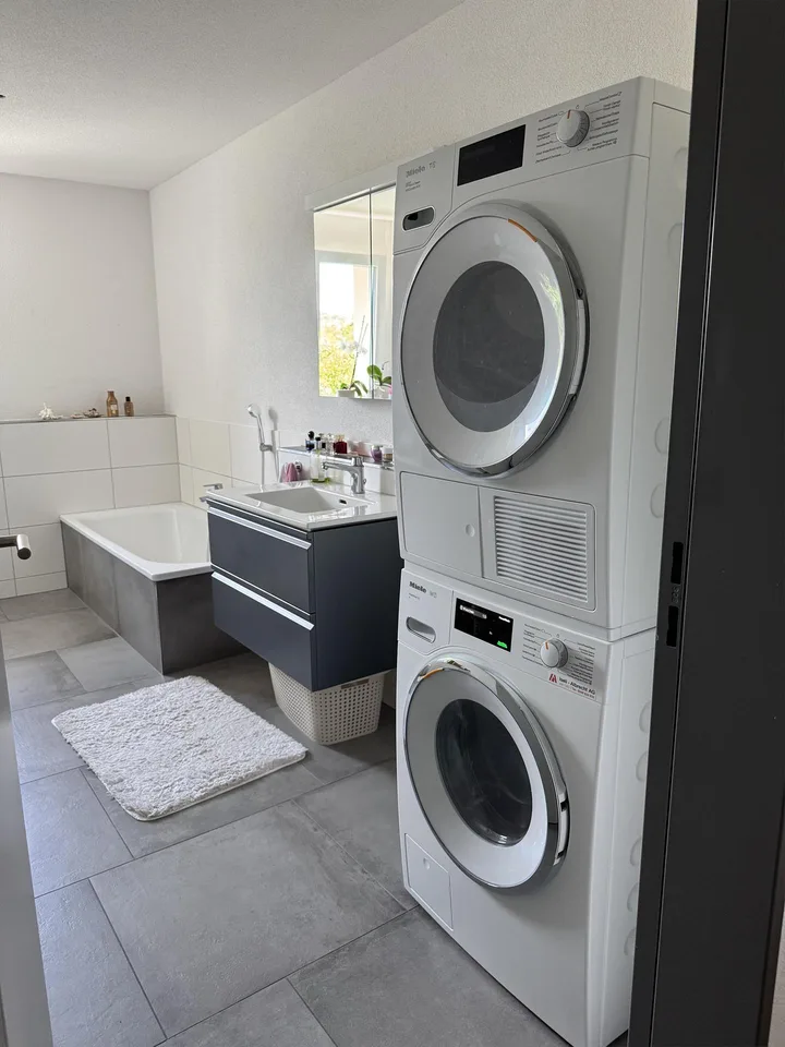 Neuwertige Wohlfühlwohnung, 3 1/2-Zi, mit 2 Balkonen und Rheinsicht