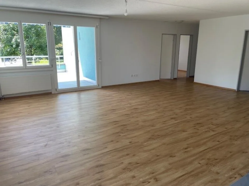 Grosse Wohnung mit neuer Küche