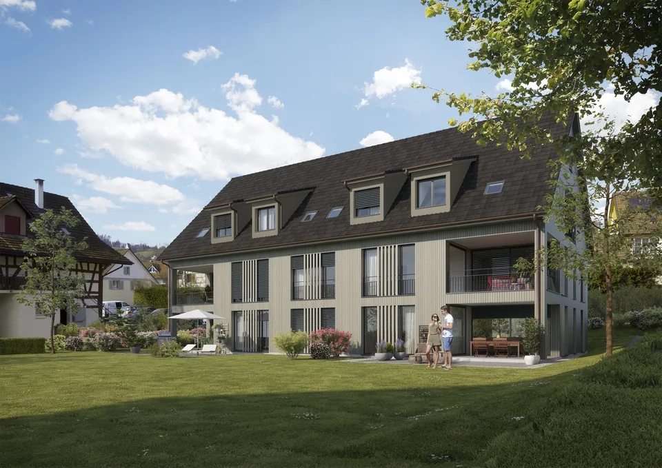Exklusive Dach-Maisonette-Wohnung im Sunnedörfli Thundorf