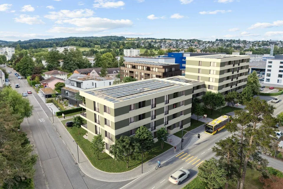 Appartement spacieux 3.5 pièces avec 98.1 m² et deux salles de bains – photo 3 sur 8