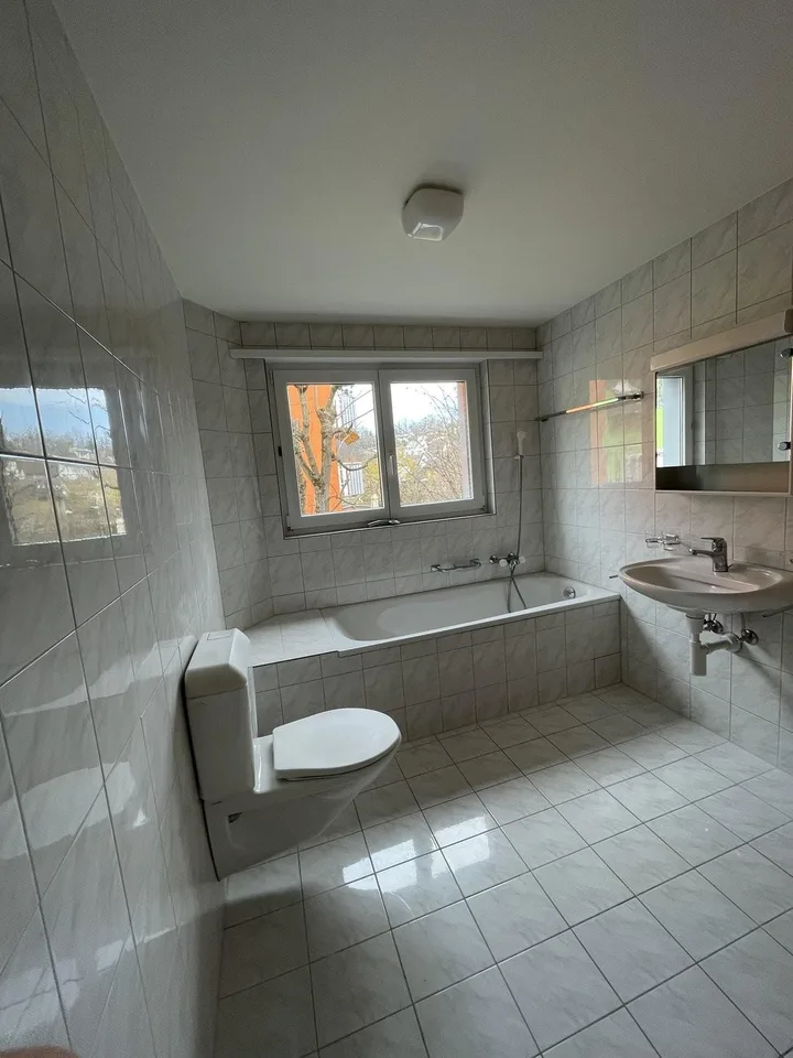 4-bedroom apartment on the ground floor for rent in Hölstein