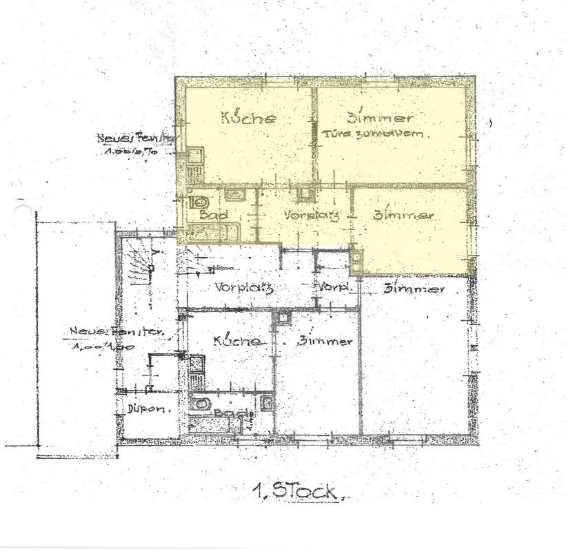 3 Zimmer Wohnung, 4102 Binningen