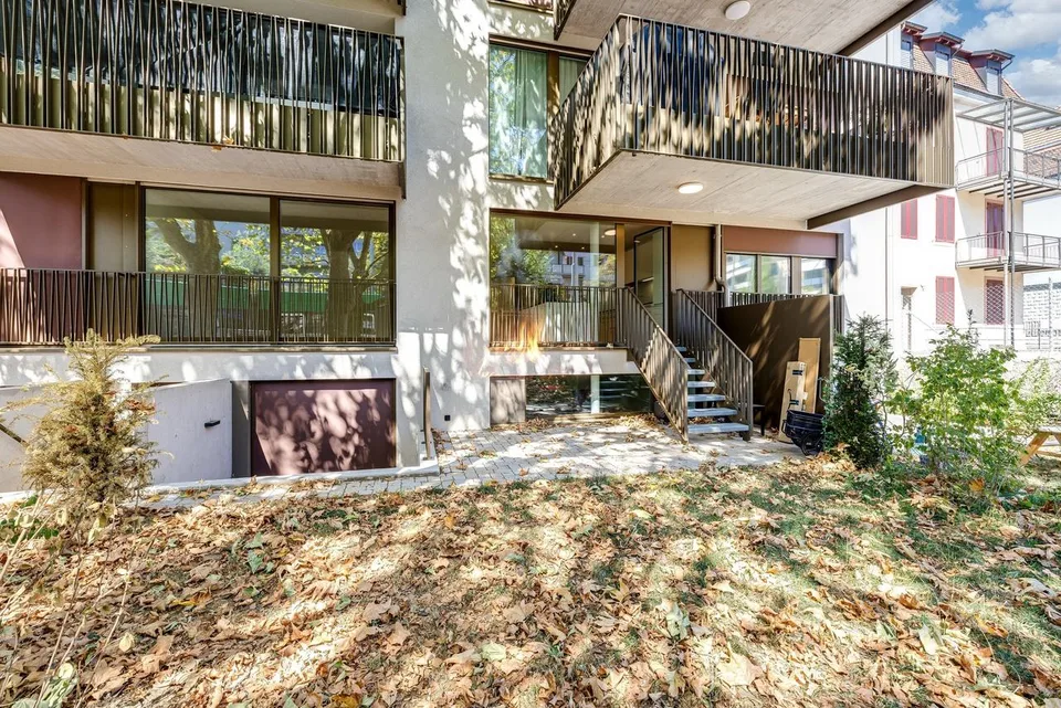 Moderne Garten-Maisonette – urban wohnen im grünen Riehen (W0.2) – Foto 19 von 22