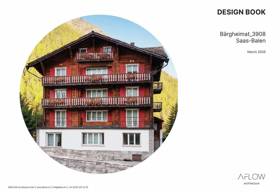 Bergheimat Saas-Balen Umbauprojekt. Attraktive Attikawohnung. Reser... – photo 8 sur 8