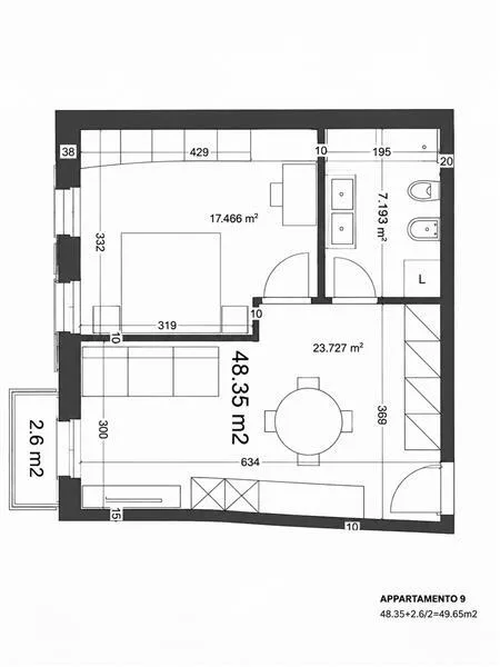 Montagnola: Appartamento 2.5 locali – foto 9 di 9
