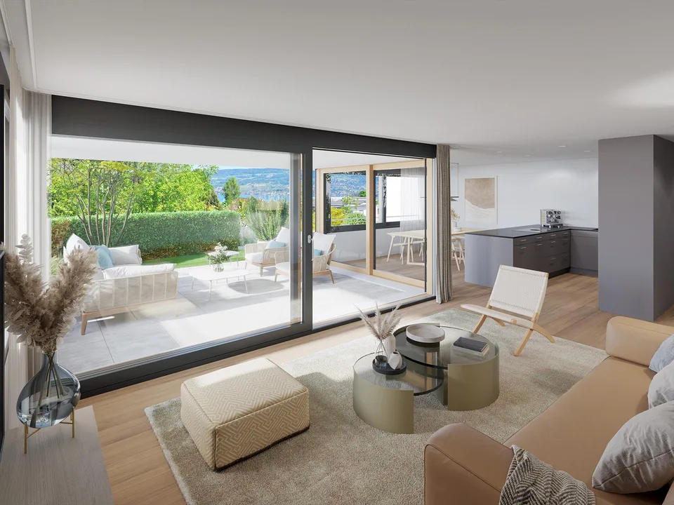Sogno di 3,5 locali con vista lago e giardino – foto 3 di 5