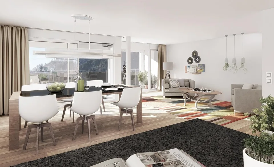2.5 Zimmer Neubauwohnung in Schiers