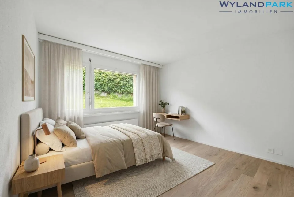 sanierte 4.0-Zimmerwohnung mit grossem Balkon an zentraler Lage (1....