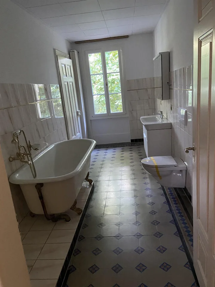 Traumhafte 6.5 Zimmer-Wohnung in historischer Landhausvilla