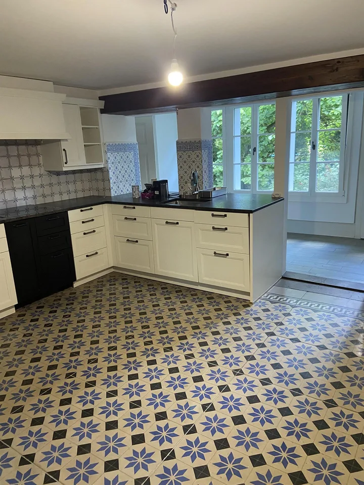 Traumhafte 6.5 Zimmer-Wohnung in historischer Landhausvilla
