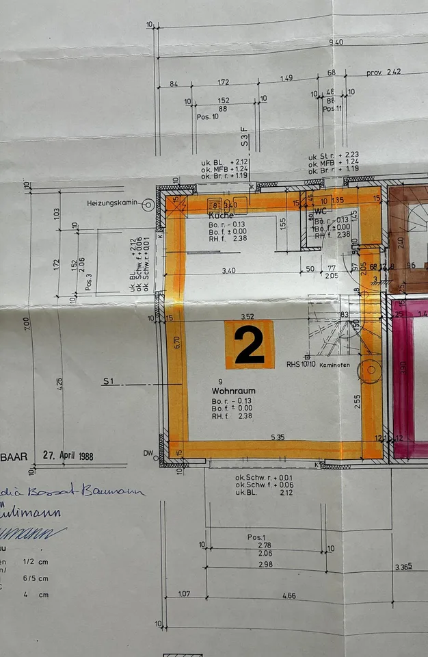 Charmante 3½-Zimmer-Maisonettewohnung mit Gartenmitbenutzung und 2 Bal