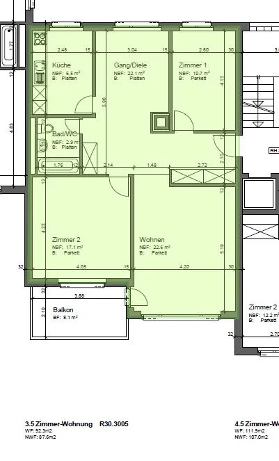 Wunderschöne Wohnung mit tollem Grundriss