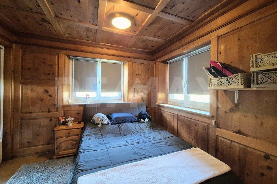 5-Zimmer-Wohnung mit zwei Terrassen in Serneus – Erstwohnsitz