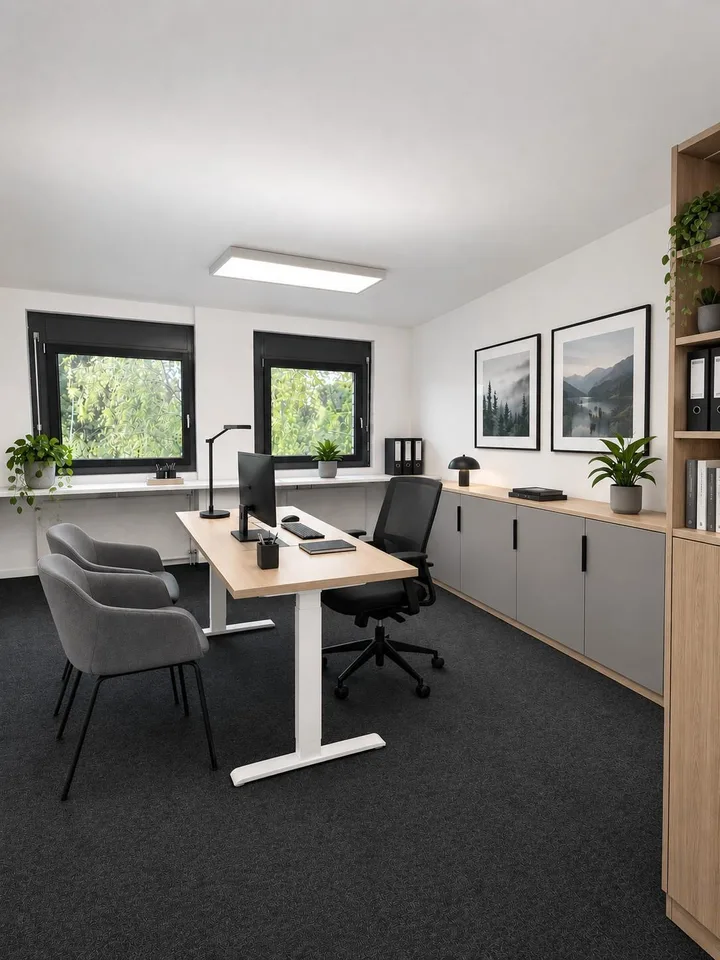 Suchen Sie einen modernen Arbeitsplatz im Herzen von Volketswil?
