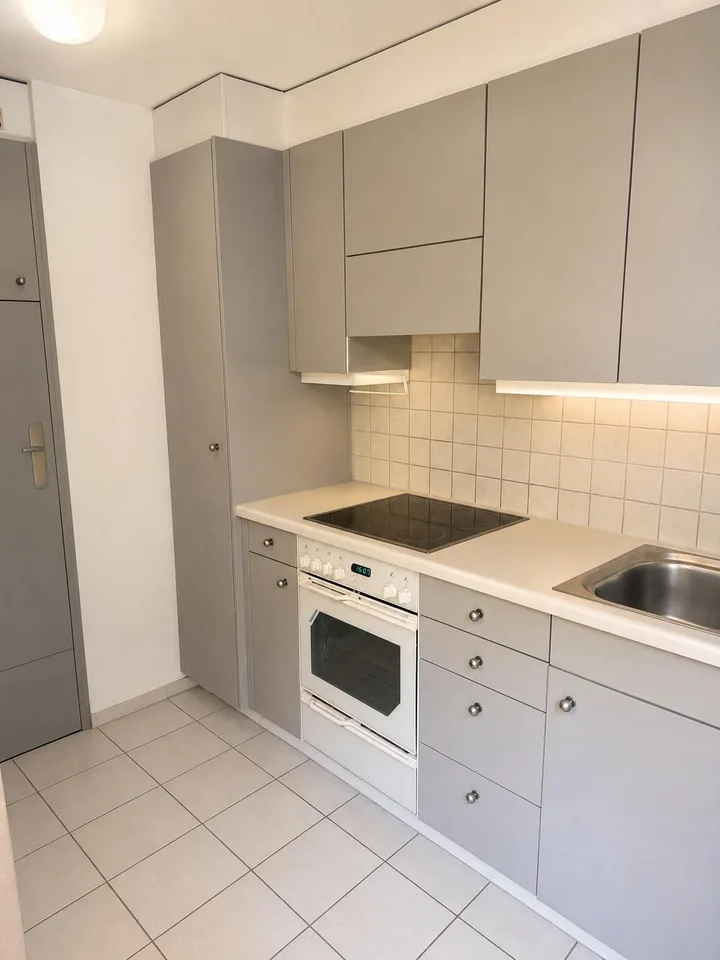 Charmante 2-Zimmer-Wohnung mit Sitzplatz im Grünen