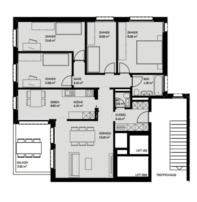 Large family apartment
