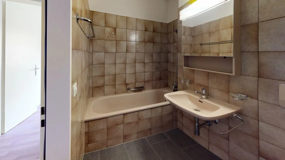 Beautiful single apartment with large balcony