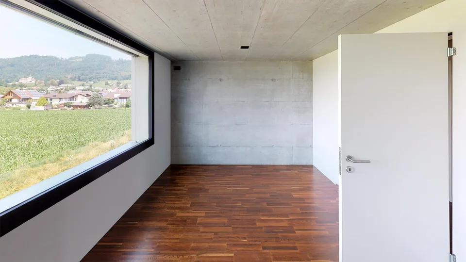 Modern 3.5 room attic apartment in Rebstein