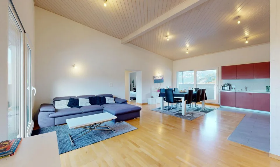 Large attic with 60m² terrace and mountain view. – photo 7 of 11
