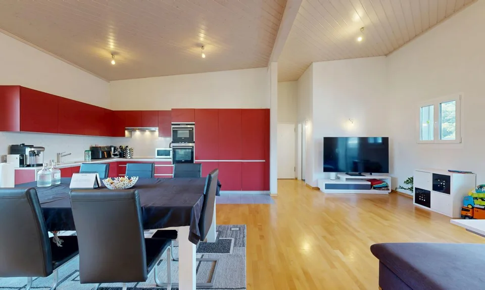 Large attic with 60m² terrace and mountain view. – photo 4 of 11