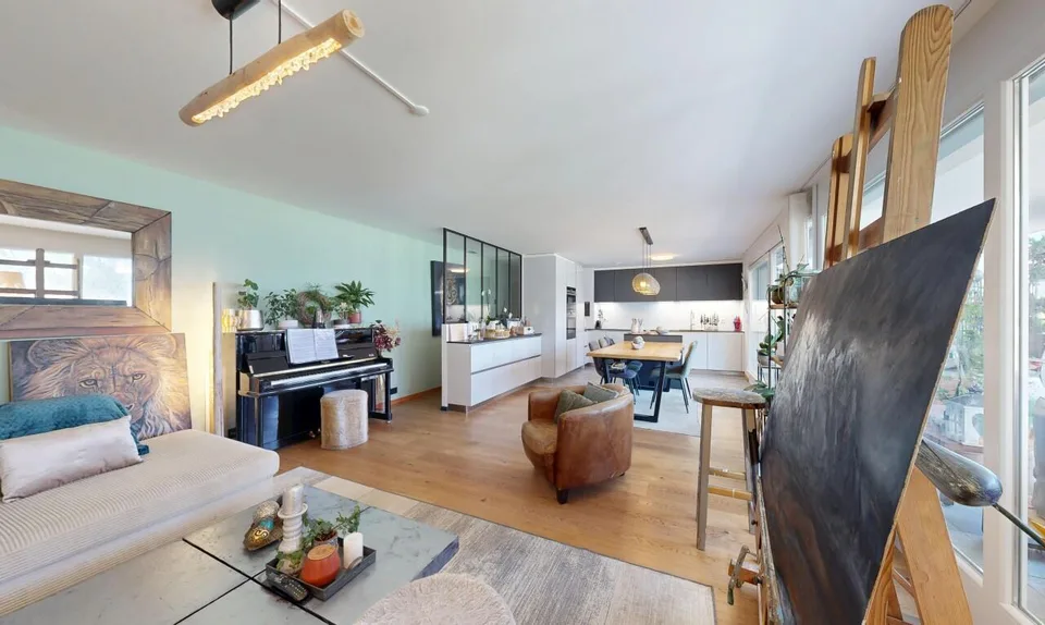 Appartement 4,5 pièces avec généreux espaces extérieurs et jardin – photo 7 sur 11