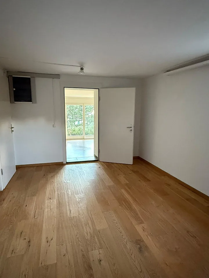 2.5-Zimmer-Gartenwohnung mit Seesicht und grosser Terrasse
