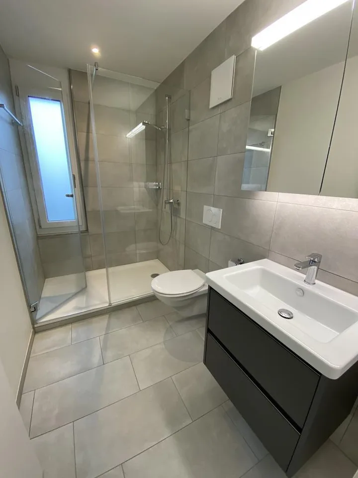 Moderne 2.5-Zimmer-Wohnung im Grünen an der Birs