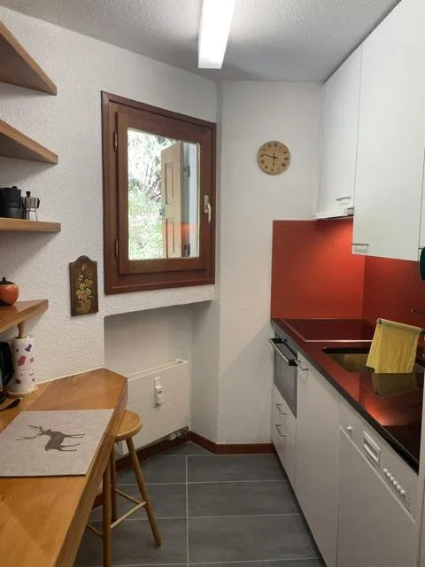Saisonale 2 1/2-Zimmer-Ferienwohnung Ski-in Ski-out
