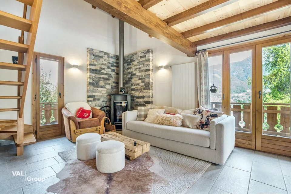 Vista, comfort e benessere! Splendido chalet arredato a La Tzoumaz