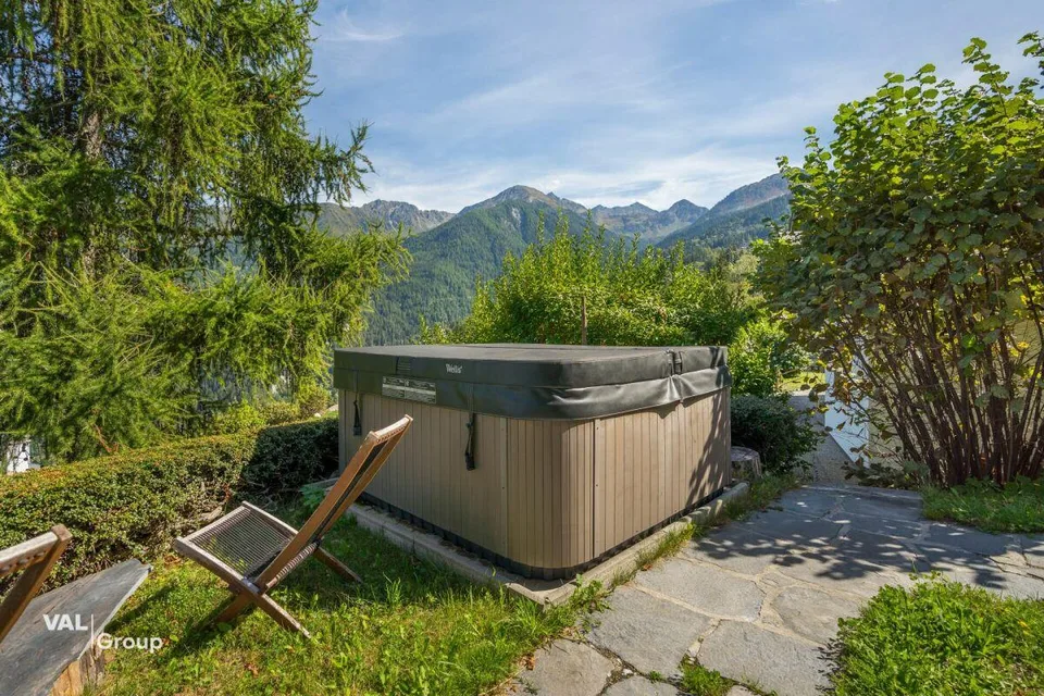 Vista, comfort e benessere! Splendido chalet arredato a La Tzoumaz