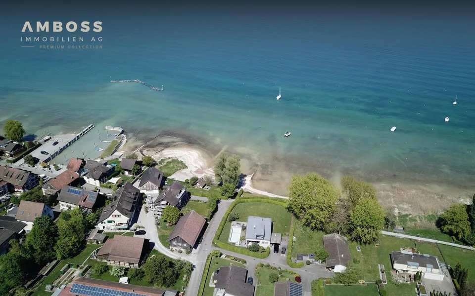 Wohnen am Bodensee: Haus mit Seeanstoss, Hafenanteil und Pool – Foto 8 von 12