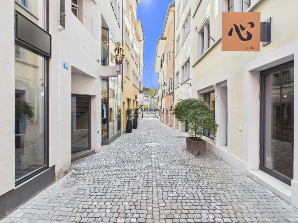 Appartement exclusif de 2,5 pièces avec vue sur le Grossmünster et la Limmat – photo 15 sur 17