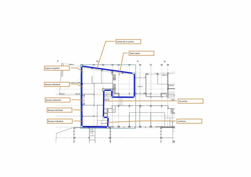 Bureau de 238 m2 à deux pas de la gare – Foto 9 von 9